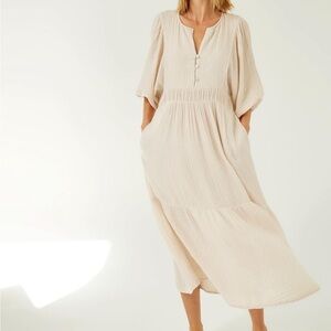 Michael stars felicity dress in cement size small “new”